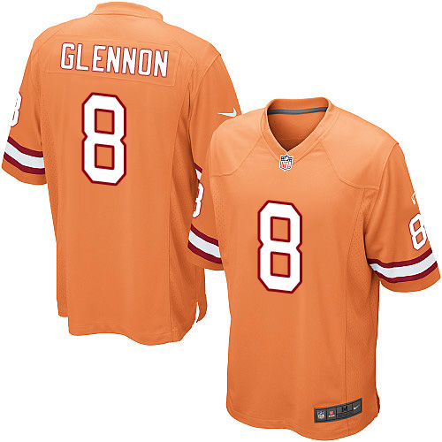 Youth Limited Mike Glennon Nike Jersey Orange Alternate - #8 NFL Tampa Bay Buccaneers